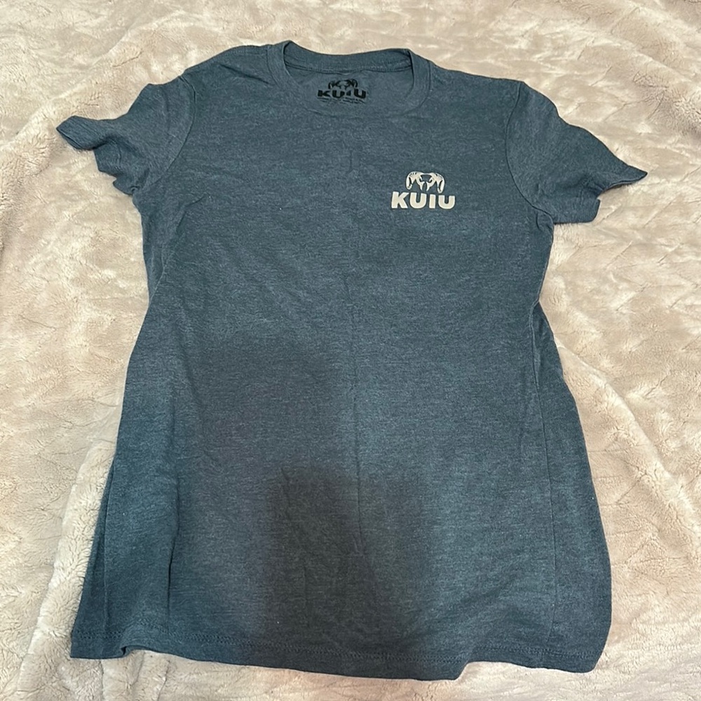 KUIU Charcoal Tee with Logo